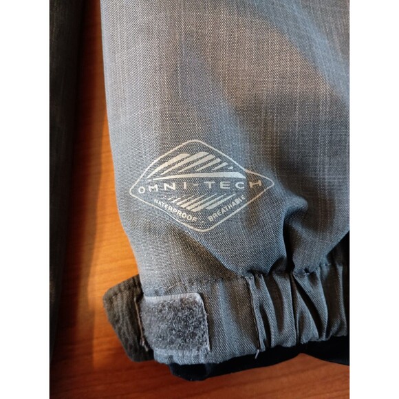 Columbia Tipton Peak Jacket Mens Small Gray Black Omni Heat Shield Waterproof - Picture 7 of 14